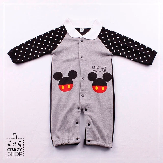 Tutina Mickey Mouse Kids Abbigliamento Per Bambini Unisex Tutina Topolino