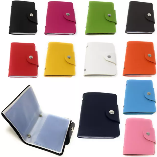Card Wallet Holder Credit ID RFID Blocking Leather Slim Case Mens Travel Pass UK