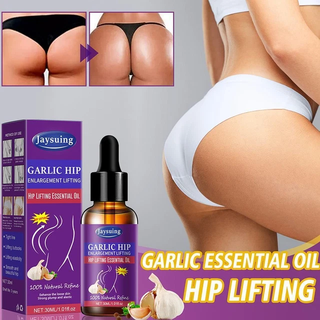 Aceite esencial de ajo de cadera glúteos gran bulto P1L2