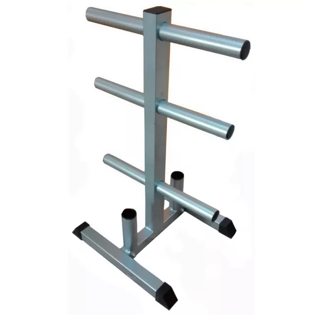 Weight Plate Storage Tree Stand 2" Olympic & Bar Rack - FXR Sports