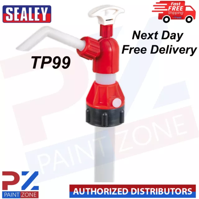 Sealey TP99 Thinners Pump for 25L Drum - WITH NEXT DAY FREE DELIVERY