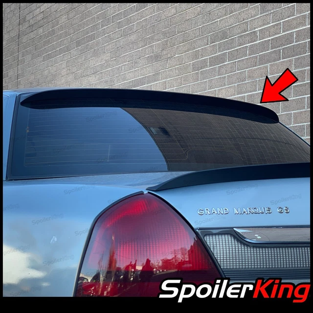 SPOILERKING REAR WINDOW Roof Spoiler (Fits Ford Crown Victoria 1997