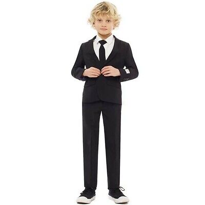 OppoSuits Boys Black Knight Suit Pants Youth Size 8