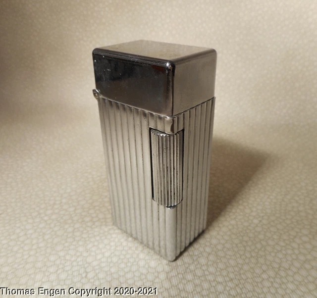 VINTAGE PARKER TABLE Top Lighter No 125 Art Deco Thick Original 19.99