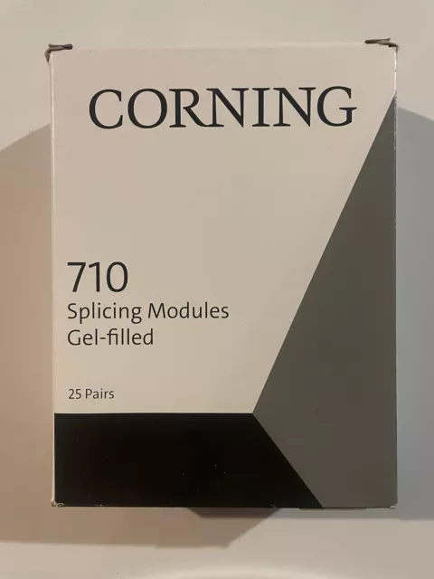 3M 710 Splicing Modules 25 Pair Gel-Filled 710-TC1-25 Corning 24ct