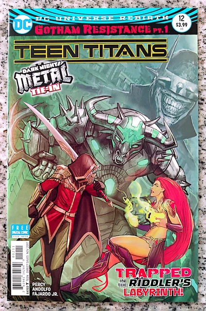 Teen Titans 12 - 1st First Print - 1st Appearance of The Batman Who Laughs NM