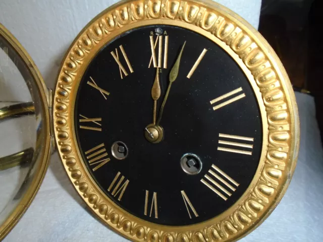 Antique-French-Clock Movement-Ca.1880-To Restore-#P782