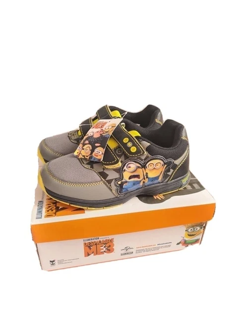 BASKETS CLIGNOTANTE GAR ON Minions T26 chaussure Enfants