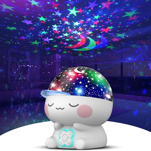 Star Projector Night Light for Kids,Baby with Timer 360°...