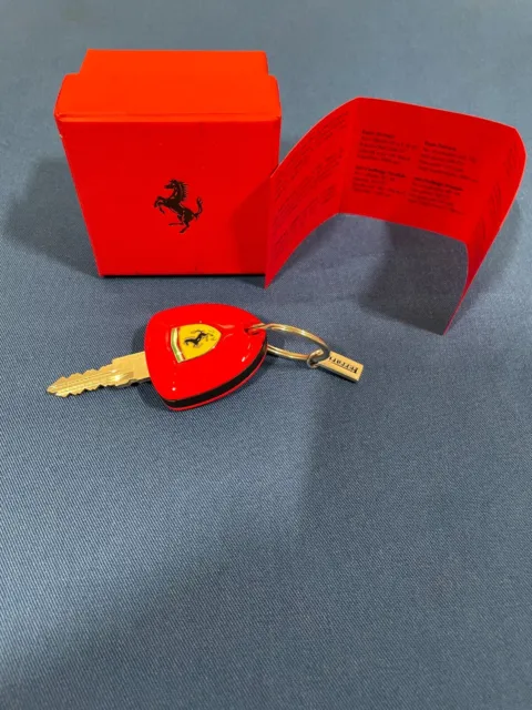 Ferrari ENZO/360CS Style Key/Key ring pre cut not a blank Genuine ferrari