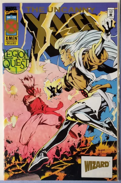 Uncanny X-Men #320 Wizard Gold Deluxe Edition Marvel Comics 1995 VF+/NM