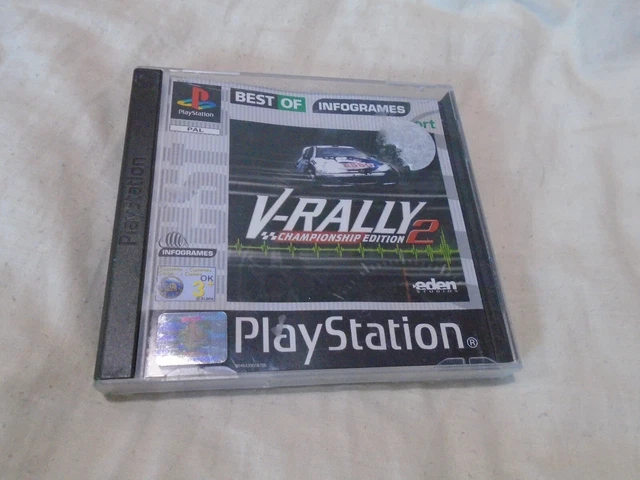 V-Rally 2 PS1 game (COMPLETE INC MANUAL) Sony Playstation