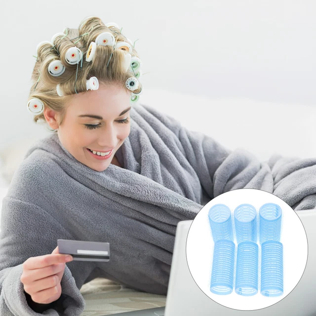 6 pz strumento da parrucchiere signorina donna rulli portacapelli strumenti manuali