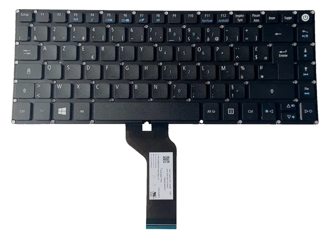 Clavier AZERTY Français Pour Acer Aspire - Modèle NKI171305N - Neuf