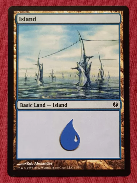 Magic The Gathering DUEL DECKS VENSER VS KOTH ISLAND 41 land card MTG