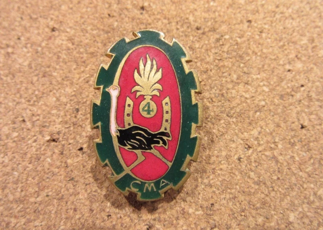 INSIGNE LEGION ETRANGERE Original 4° Rei / 5° Compagnie Portée Sahara