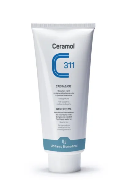 Ceramol 301 Basis Creme Unifarco Trockene Haut Unparfümiert Körperlotion 400 ml