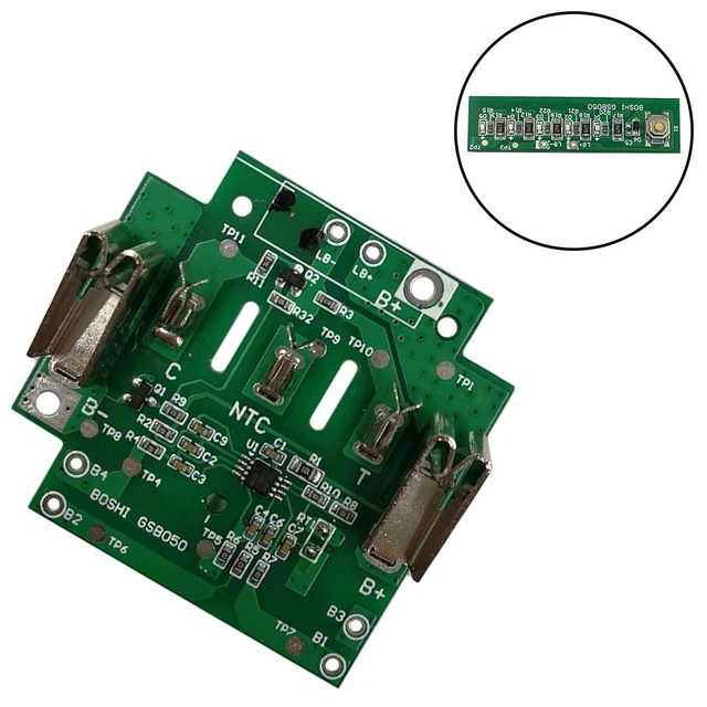 BAT618 BATTERY HOUSING Repair Kit 10x21700 Circuit Board For Bosch 18V ...