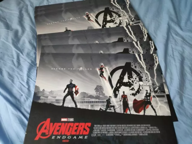 Marvel Avengers Endgame ODEON Poster Design 1 of 2 By Matt Ferguson UK official