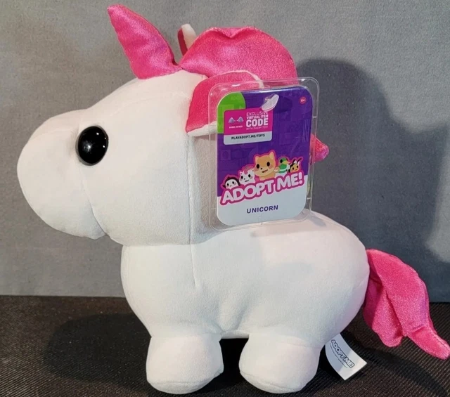 ADOPT ME! PETS UNICORN Plush NEW 2023 w/ Roblox Virtual Code £34.91 PicClick UK