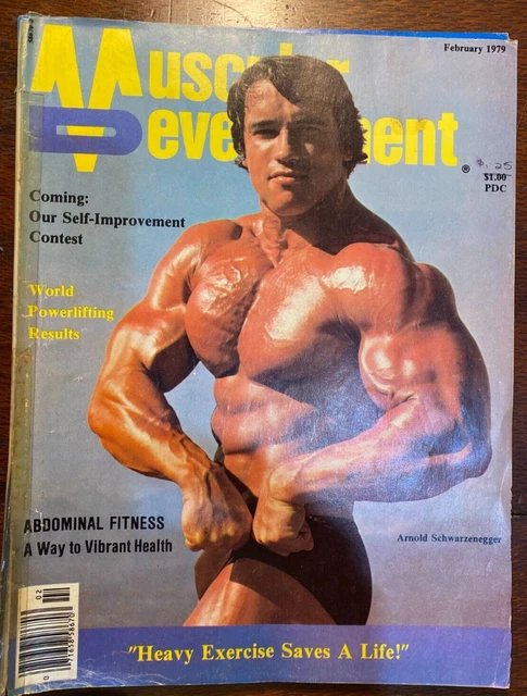 VINTAGE MUSCULAR DEVELOPMENT Magazine Arnold Schwarzenegger
