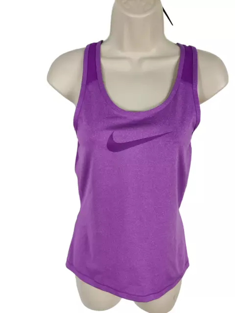 Womens Nike Pro Size Small S Lilac Active Sport Atheltic Gym Run Tank Vest Top