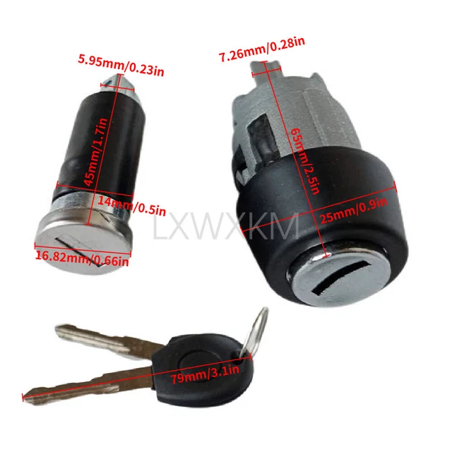 Commercio All'ingrosso Sicuro Cilindro Della Serratura Di Accensione - Foto 3