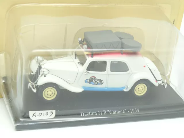 Universal Hobbies / Norev Presse 1/43 - Citroen Traction 11B Chrome 1954