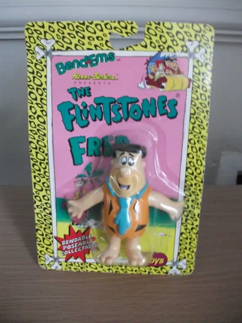 The Flintstones, Fred , Bendy Figure. New On Card