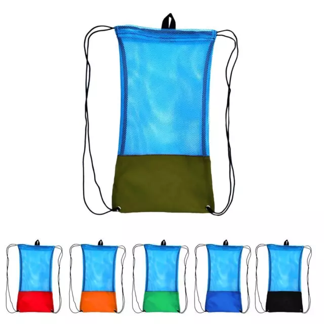 Drawstring Mesh gear pouch For Scuba Diving, Snorkeling,