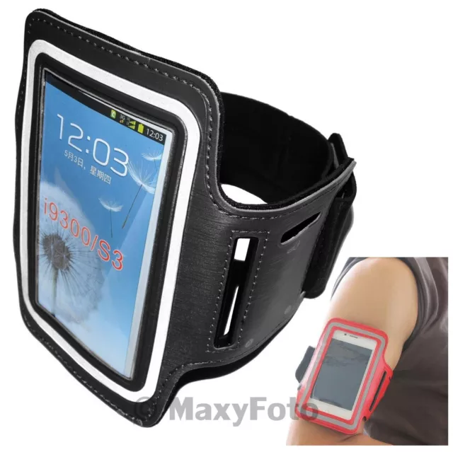 Maxy Custodia Sport Braccio Armband Universale Per Correre Size S3 Black 78E6E1A