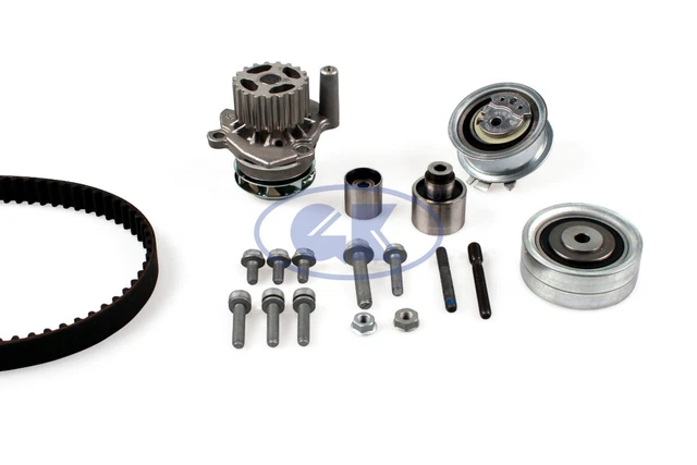 Pompa acqua GK + set cinghie dentate K980293B per ŠKODA SEAT AUDI VW TRANSPORTER T5 3