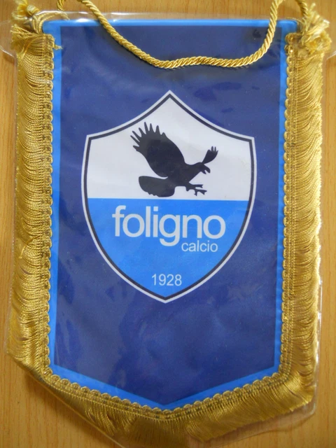 Fanion Vintage US AOSTA – Gagliardetto Calcio Années 80 – 27x37 Cm – Torino