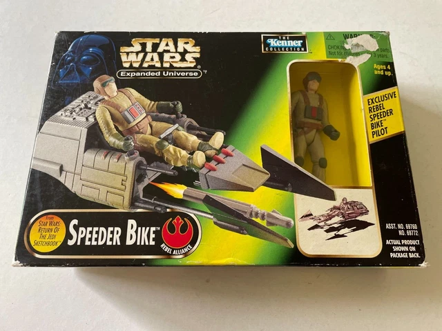 Star Wars The Power of the Force Speeder Bike Neu + OVP (K042)