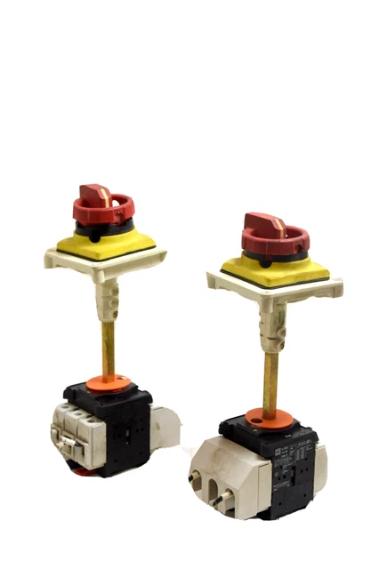 Lot Of 2. Square D 9421 Disconnect Switch. 45A, 600Vac, 3Ph, 3 Pole