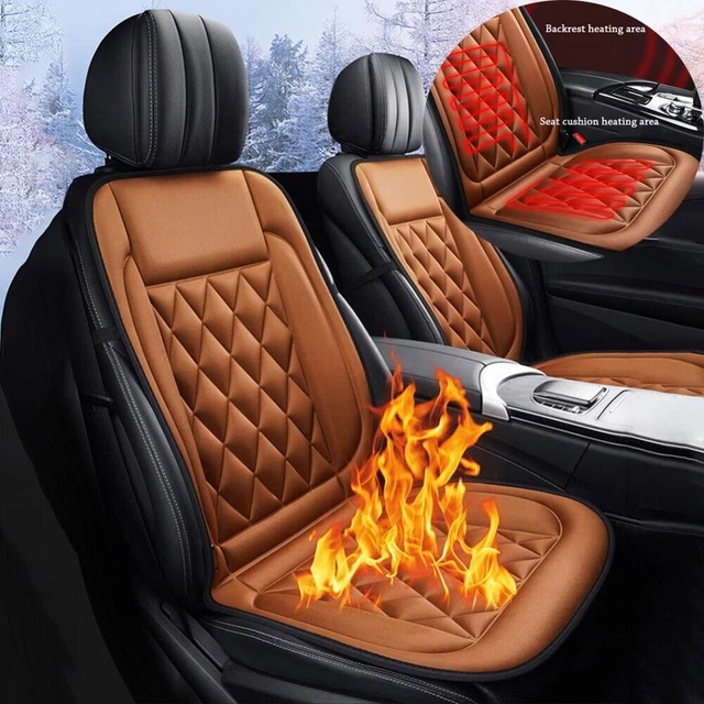 12V Van Heated Padded Pad Hot Seat Cushion Cover Car Auto Heating Pad Warm Mat