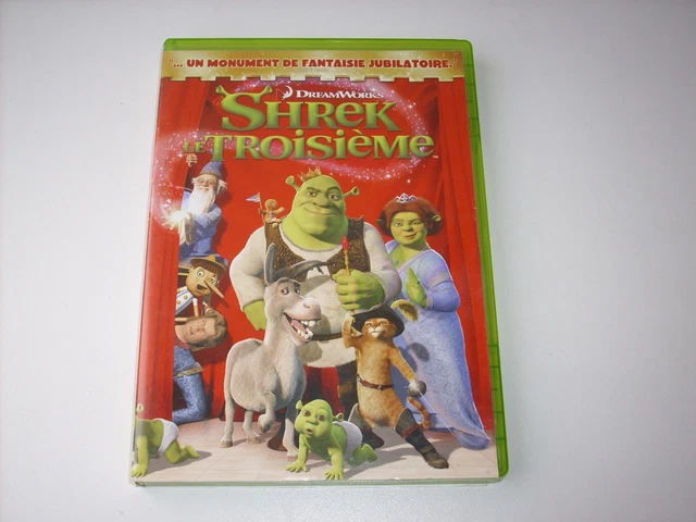 4) DREAMWORKS SHREK DVD Lot: Shrek 1, 2, 3 & 4 Cameron Diaz Eddie