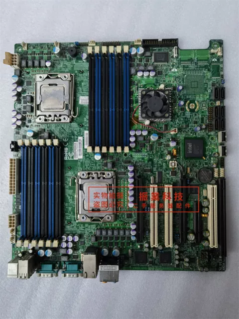 1pcs used X8DAI 1366-pin dual workstation motherboard