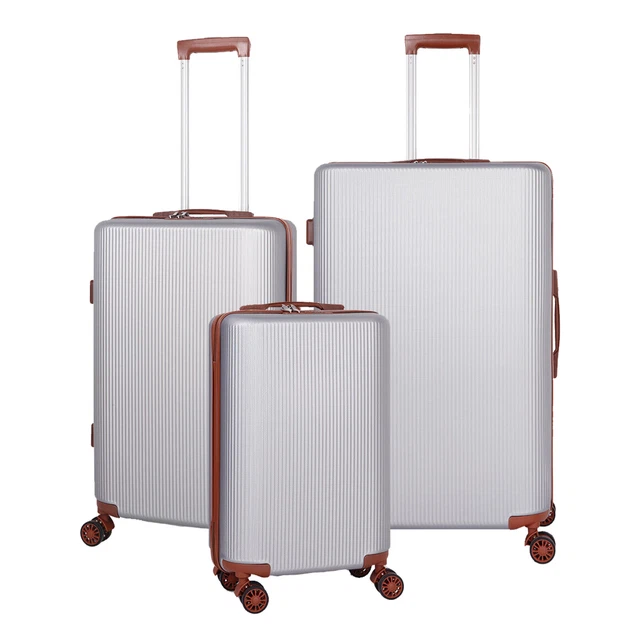 Luggage 3 Piece Set Suitcase Spinner Hardshell Lightweight TSA Lock 20"/24"/28"