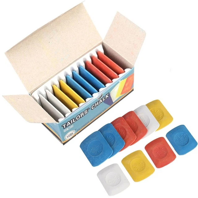 10Pcs New DIY Markers Colorful Fabric Chalk Erasable Tailor Chalk Dressmaker