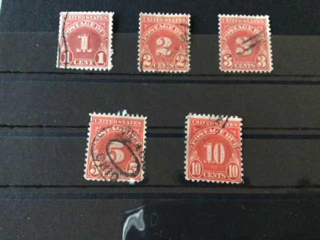 Uunited States postage due used  stamps   Ref A4715