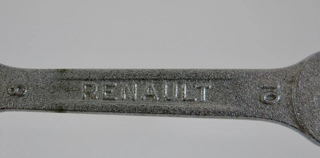 Clé Ancienne Renault Pour Carburateur/freins - Réf. 727247 - Outillage Vintage De Garage - Occasion