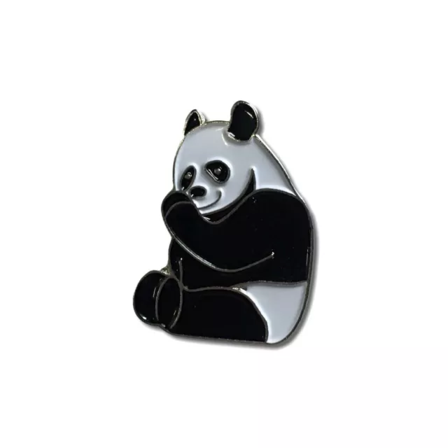 Panda Bear Metal Enamel Pin Badge