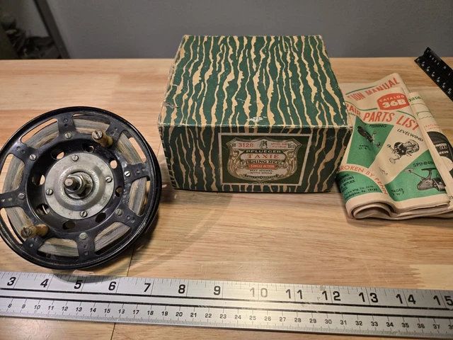 Moulinet Pflueger Taxie Vintage – USA – Pêche En Mer – Très Ancien (25796)