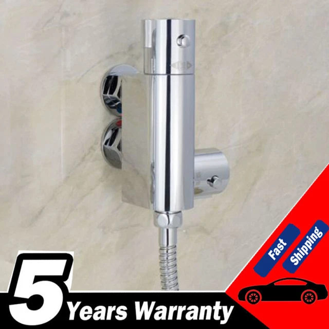VERTICAL THERMOSTATIC SHOWER Mixer 45mm Centres V100 Replace Fit Static