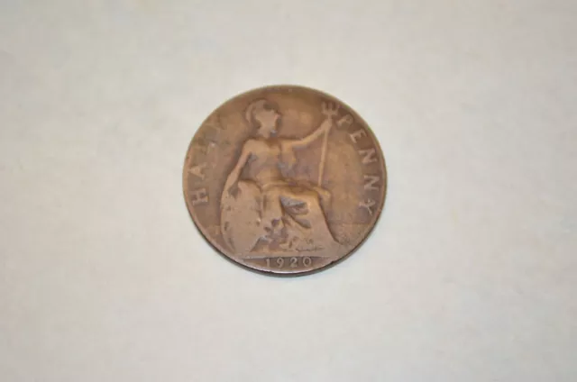 1920 King George VI Half Penny