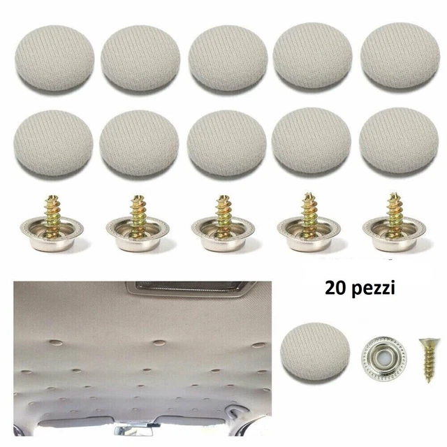 Confezione 8 Boccole per Binari del Sedile Auto per Z3 E36 E37 E38, Boccole per Sedili Z3, Boccole per Binari del Sedile per Auto in ABS per il Comfort e la Sicurezza