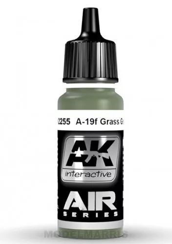 A-19f Grass Green 17ml AK-interactive AK-2255