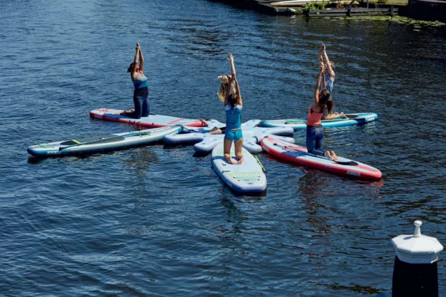 Jobe Harbor SUP Dock Towables Amusement Tube Nautisme Yoga Entrainement Paddle 2