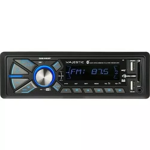 Majestic DAB-442BT car Radio RDS avec Télécommande Bluetooth Et Radio DAB